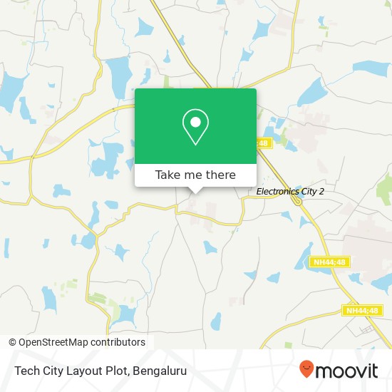 Tech City Layout Plot map