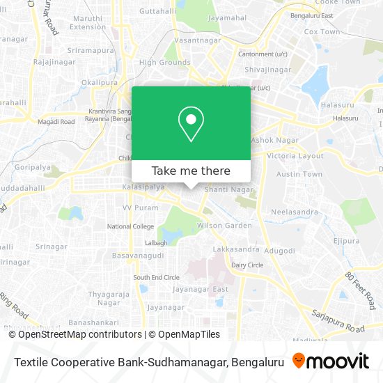 Textile Cooperative Bank-Sudhamanagar map