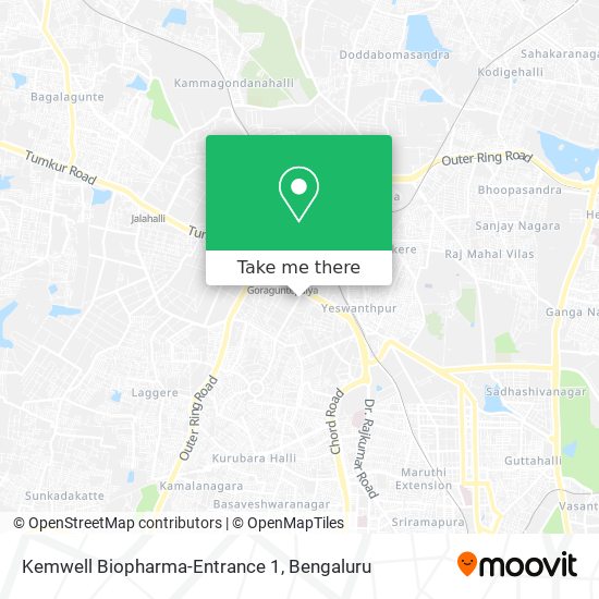 Kemwell Biopharma-Entrance 1 map