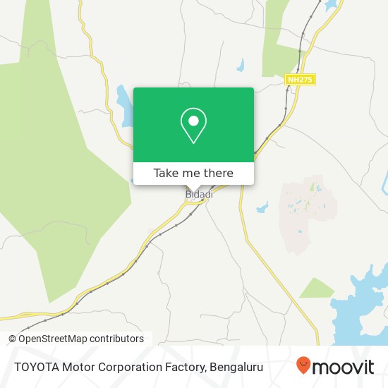 TOYOTA Motor Corporation Factory map