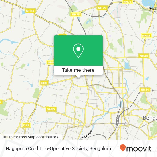 Nagapura Credit Co-Operative Society map