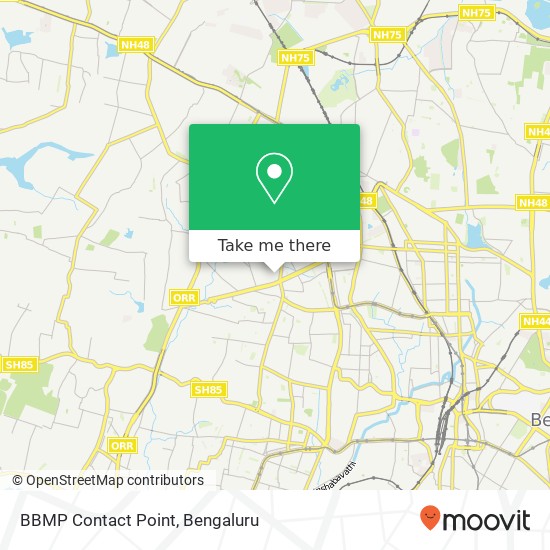 BBMP Contact Point map