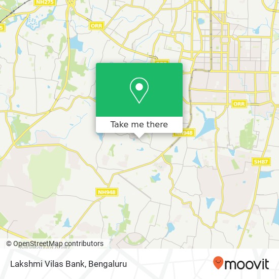 Lakshmi Vilas Bank map