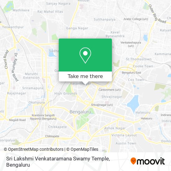 Sri Lakshmi Venkataramana Swamy Temple map