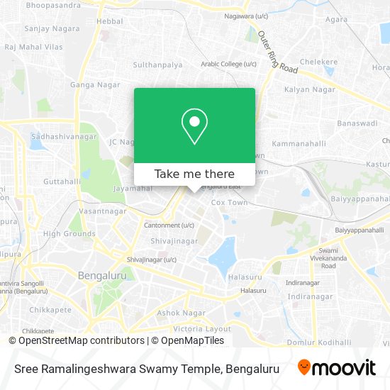 Sree Ramalingeshwara Swamy Temple map