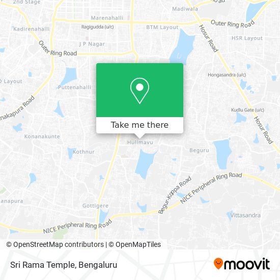 Sri Rama Temple map
