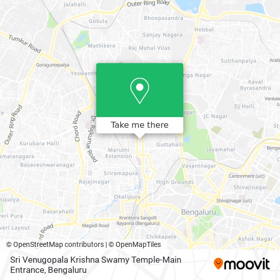Sri Venugopala Krishna Swamy Temple-Main Entrance map