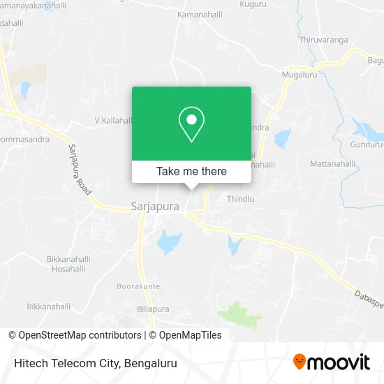 Hitech Telecom City map