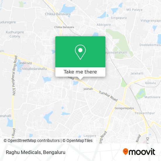 Raghu Medicals map