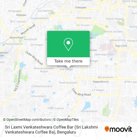 Sri Laxmi Venkateshwara Coffee Bar (Sri Lakshmi Venkateshwara Coffee Ba) map