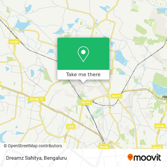 Dreamz Sahitya map