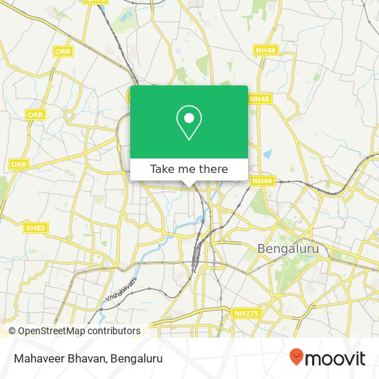 Mahaveer Bhavan map