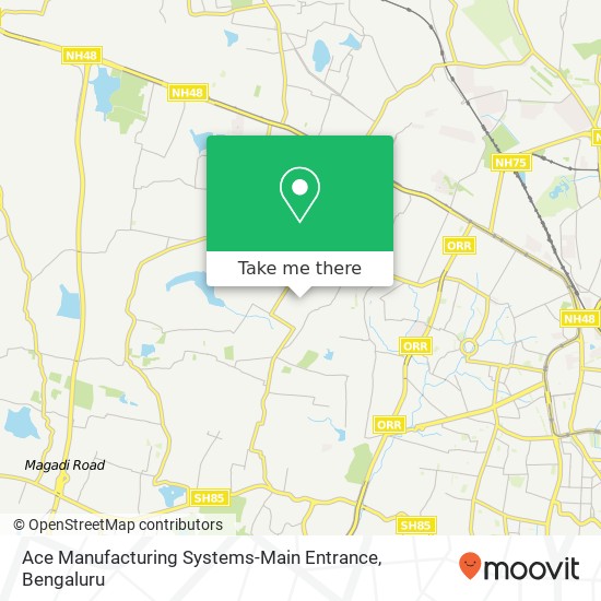 Ace Manufacturing Systems-Main Entrance map