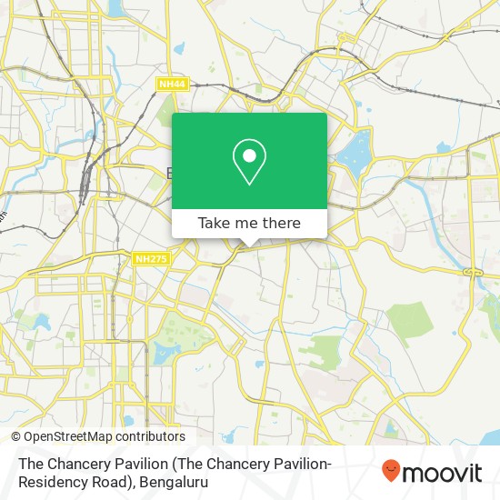 The Chancery Pavilion (The Chancery Pavilion-Residency Road) map
