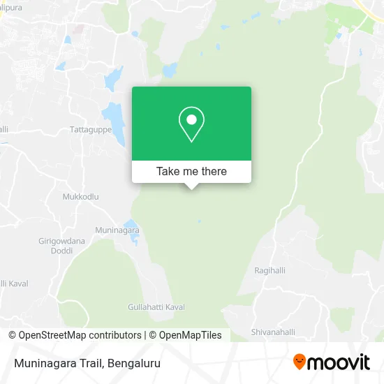 Muninagara Trail map