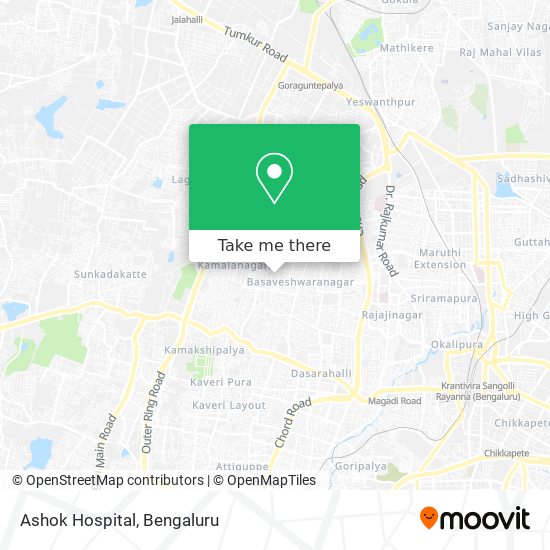 Ashok Hospital map