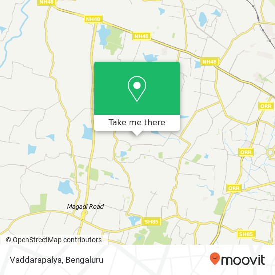 Vaddarapalya map