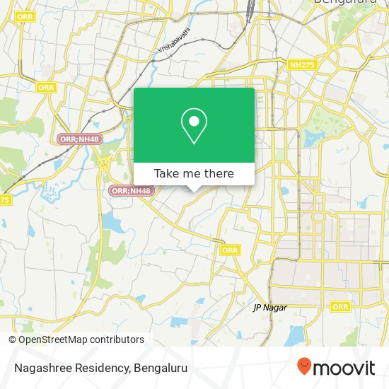 Nagashree Residency map