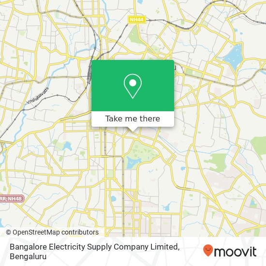 Bangalore Electricity Supply Company Limited map