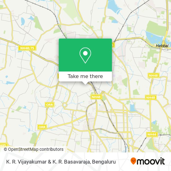 K. R. Vijayakumar & K. R. Basavaraja map