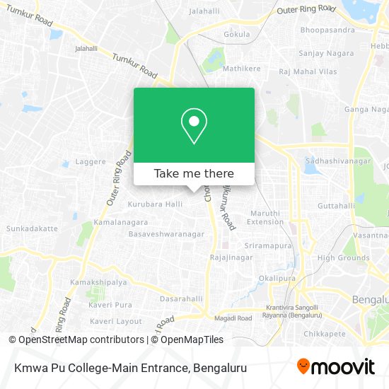 Kmwa Pu College-Main Entrance map