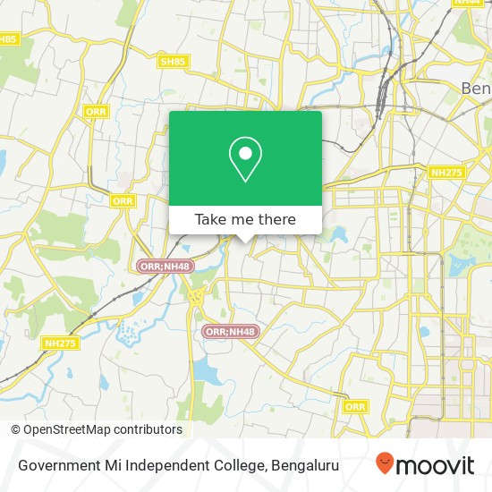 Government Mi Independent College map