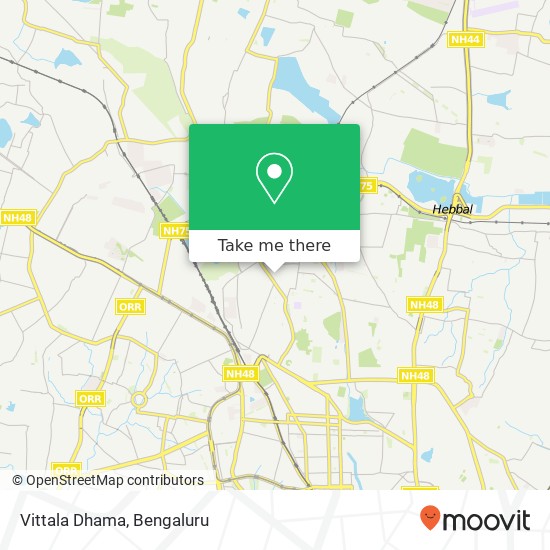 Vittala Dhama map