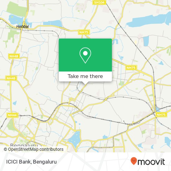 ICICI Bank map