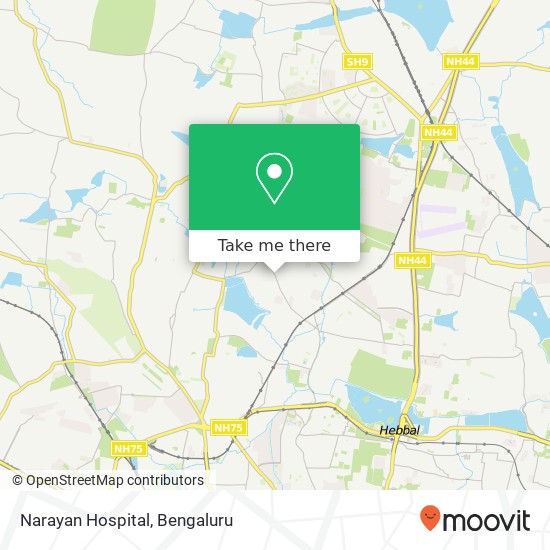 Narayan Hospital map