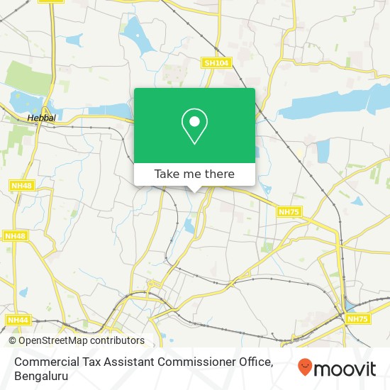 Commercial Tax Assistant Commissioner Office map