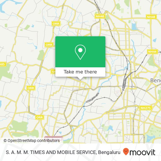 S. A. M. M. TIMES AND MOBILE SERVICE map