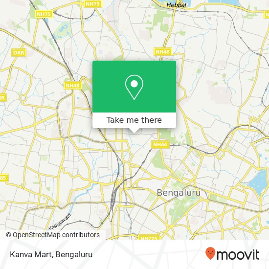 Kanva Mart map