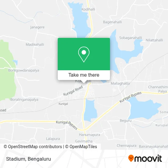 Stadium map