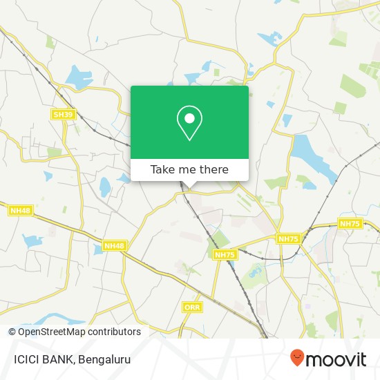 ICICI BANK map