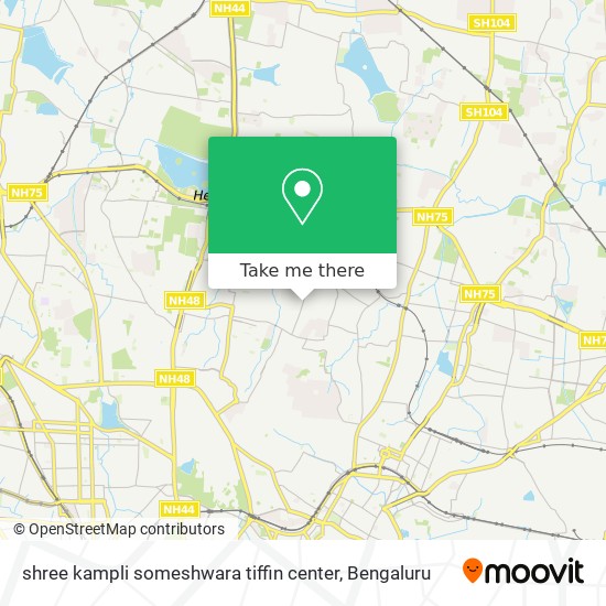 shree kampli someshwara tiffin center map