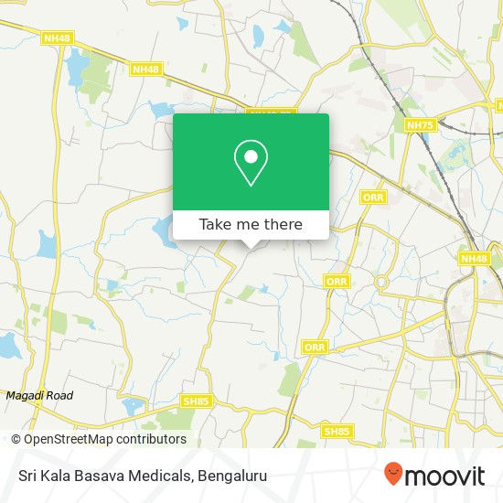 Sri Kala Basava Medicals map