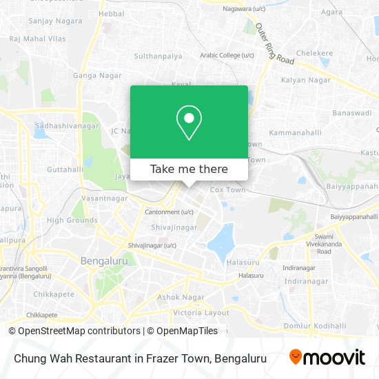 Chung Wah Restaurant in Frazer Town map