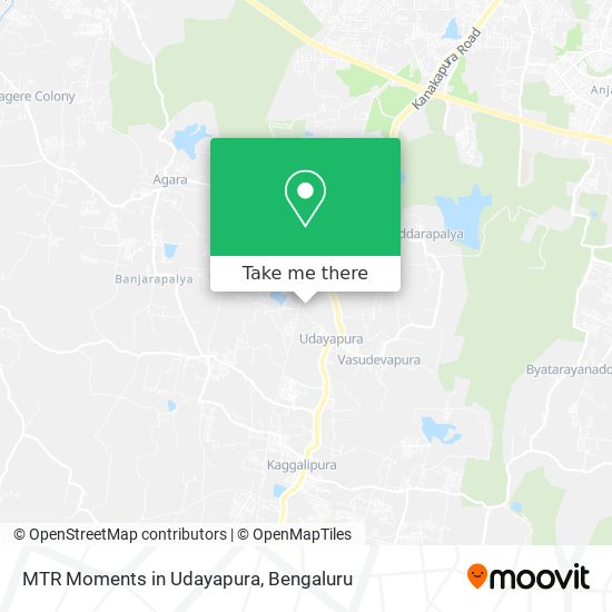 MTR Moments in Udayapura map