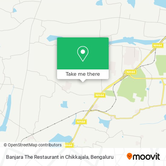 Banjara The Restaurant in Chikkajala map
