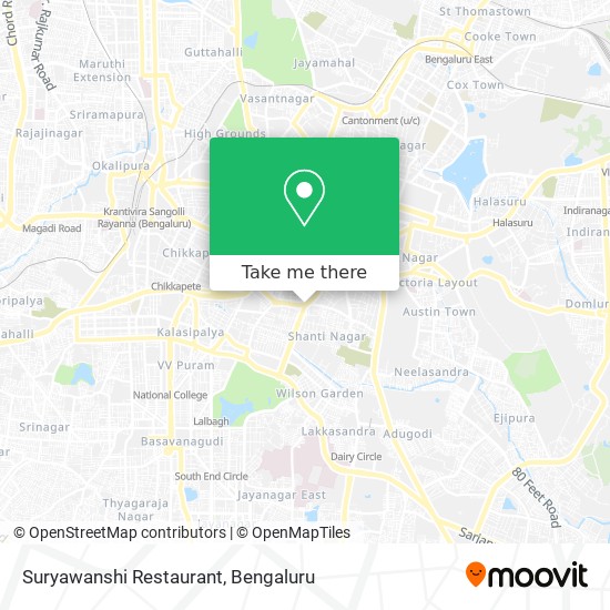 Suryawanshi Restaurant map