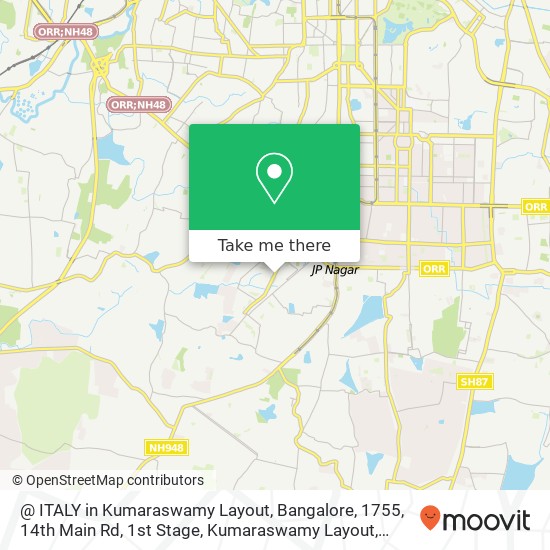 @ ITALY in Kumaraswamy Layout, Bangalore, 1755, 14th Main Rd, 1st Stage, Kumaraswamy Layout, Bengal map