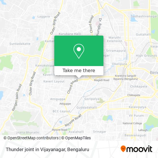 Thunder joint in Vijayanagar map