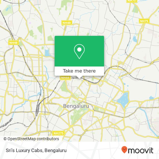 Sri's Luxury Cabs map