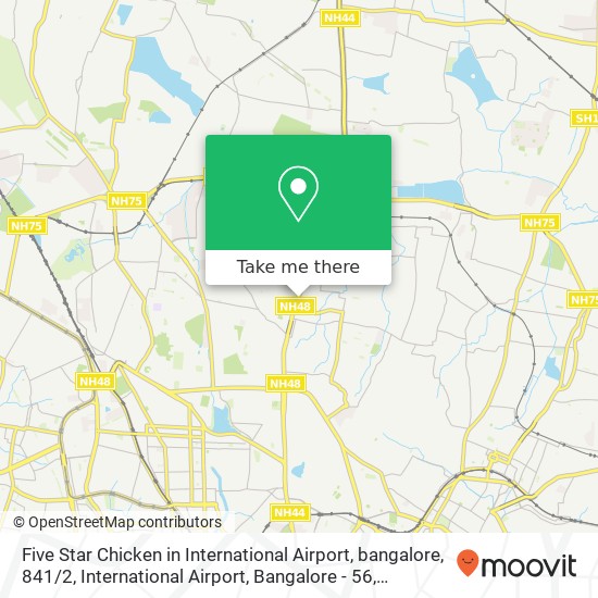 Five Star Chicken in International Airport, bangalore, 841 / 2, International Airport, Bangalore - 56 map