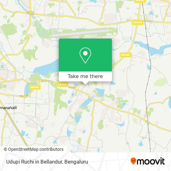 Udupi Ruchi in Bellandur map