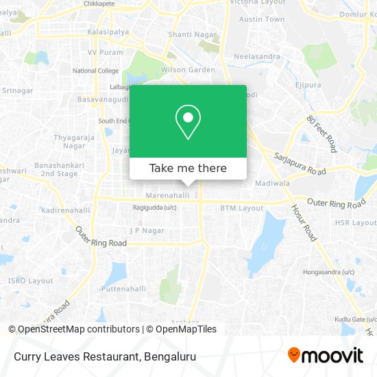 Curry Leaves Restaurant map