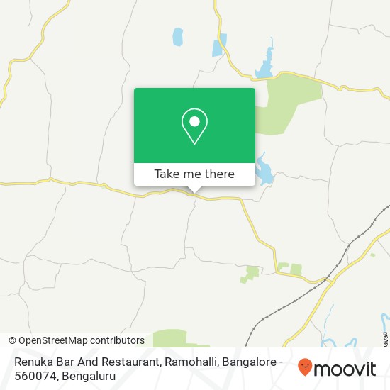 Renuka Bar And Restaurant, Ramohalli, Bangalore - 560074 map
