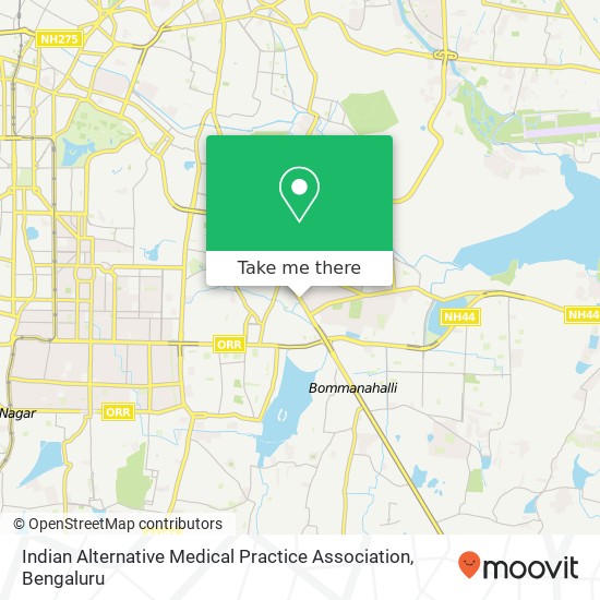 Indian Alternative Medical Practice Association map