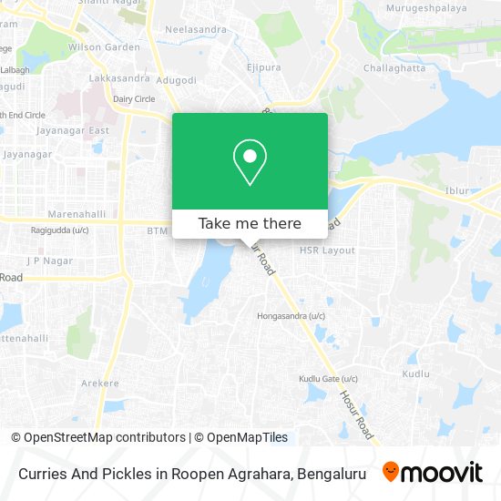 Curries And Pickles in Roopen Agrahara map