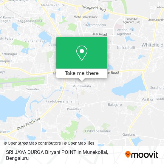 SRI JAYA DURGA Biryani POINT in Munekollal map